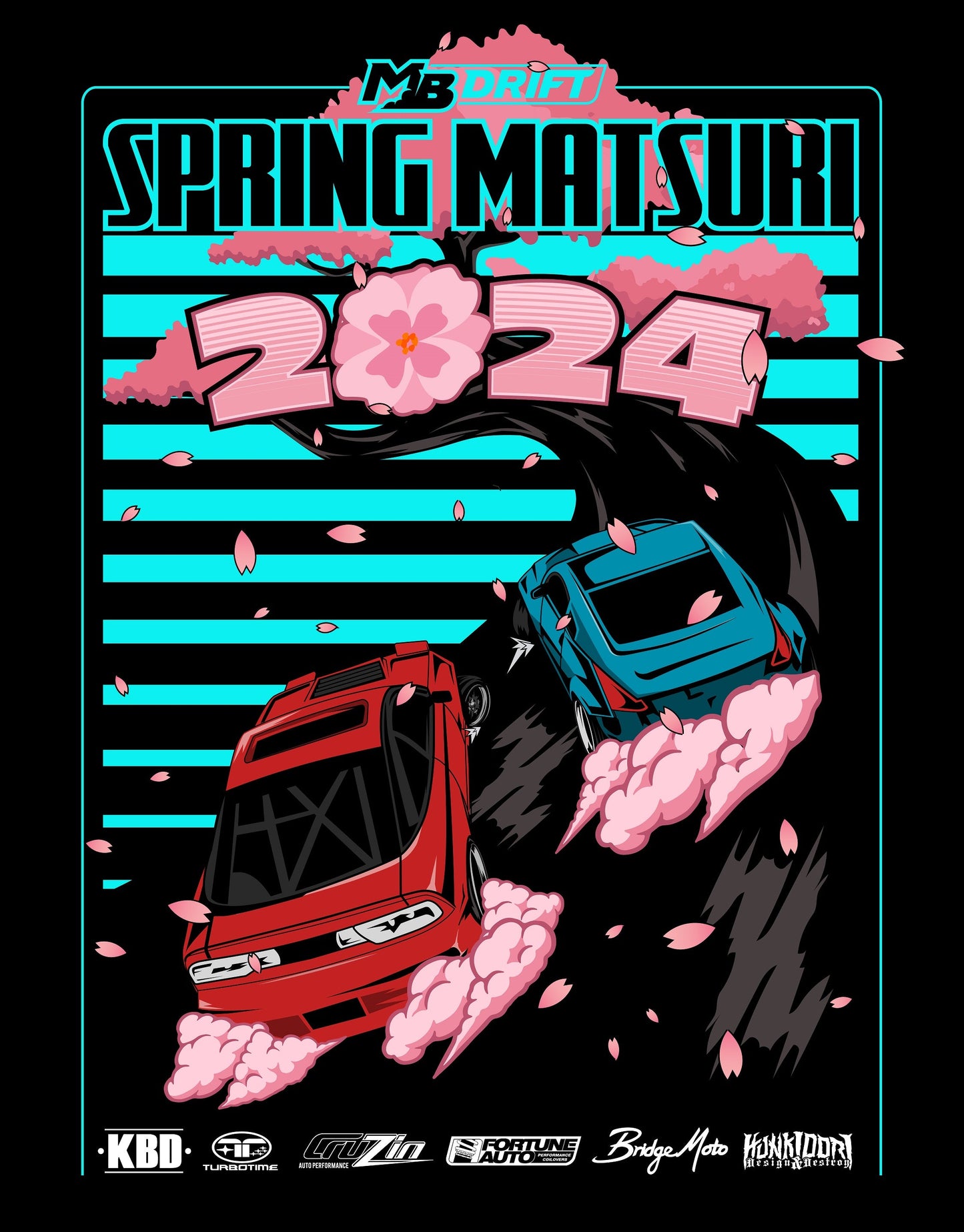 1 MB Drift Spring Matsuri 2024 Hoodie Pre-Sale
