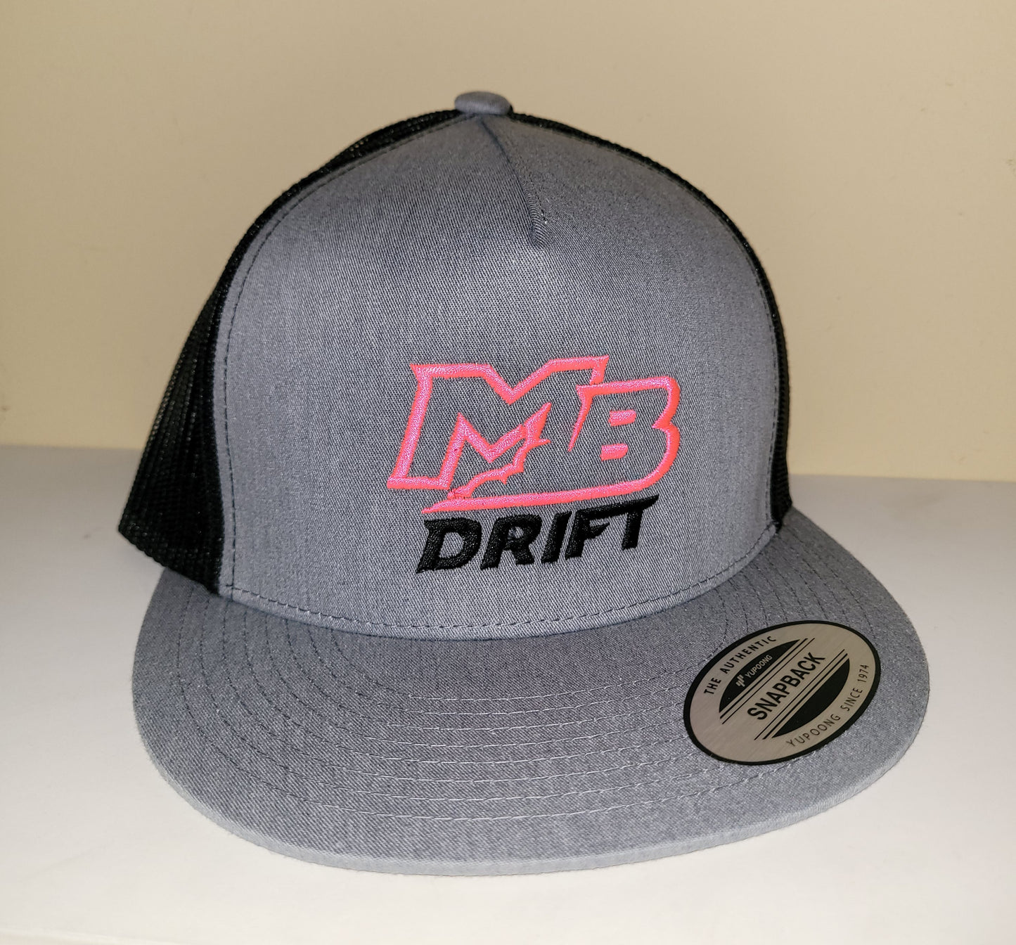 MB Drift Hat Grey/Black New Logo condensed