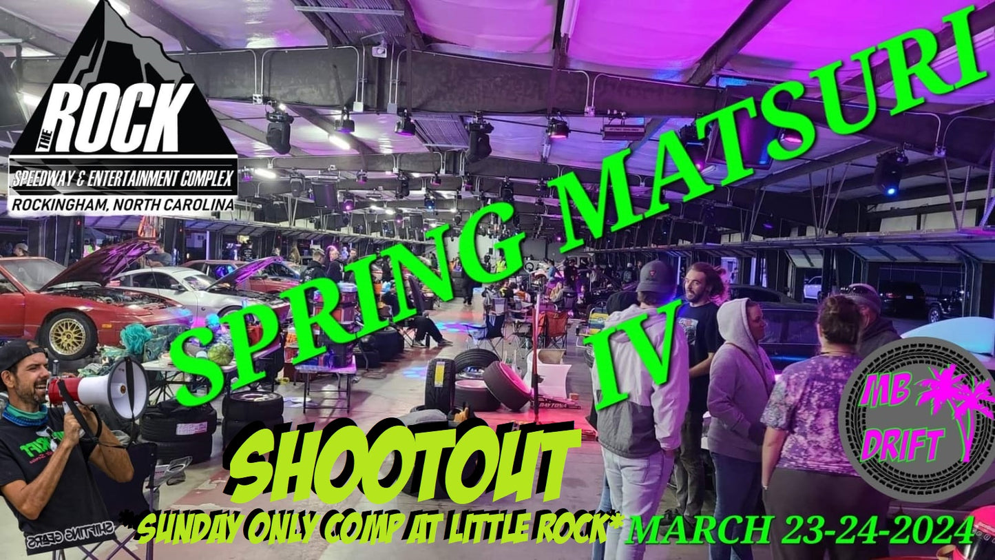 “Spring Matsuri” SHOOTOUT REGISTRATON Sunday Mar 24th on Little Rock